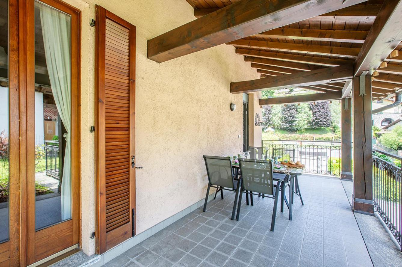 L'Acero Rosso - Giardino Privato E Box Auto Villa Menaggio Eksteriør billede